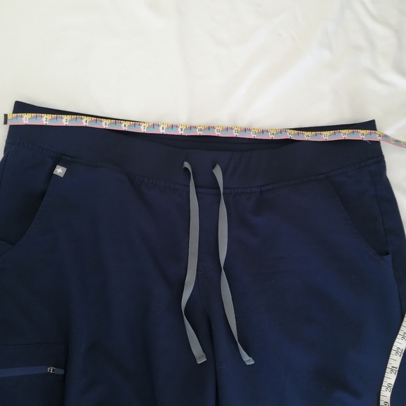 Figs Plus Size Zamora Joggers Medical Scrub Bottoms Navy Blue XXL - Picture 14 of 16